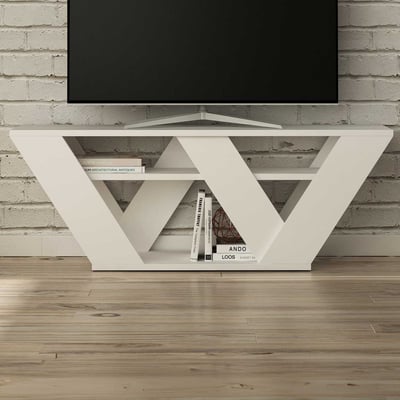 Pipralla TV-meubel | 100% MELAMINE | Wit