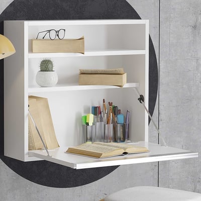 Optimum Bureau | 100% MELAMINE | Wit Optimum Bureau | 100% MELAMINE | Wit