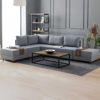 Fly Hoekslaapbank | Grijs