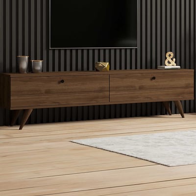 Paris TV-meubel | 100% MELAMINE | Walnoot