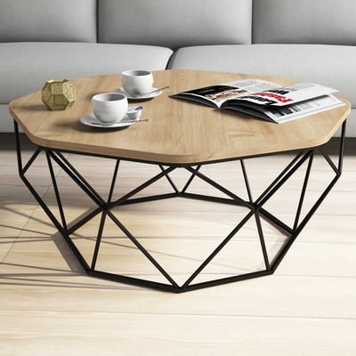 Diamond Salontafel | 100% MELAMINE | Eiken