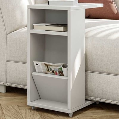 Filinta S Bijzettafel | 100% MELAMINE | Wit