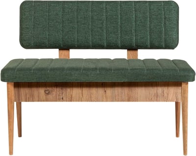 Vina Bank Bank | 100% LINEN | Atlantisch grenen Groen