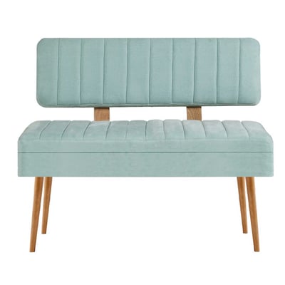Eetkamerbank Vina - 110x40x82cm - den/pistache
