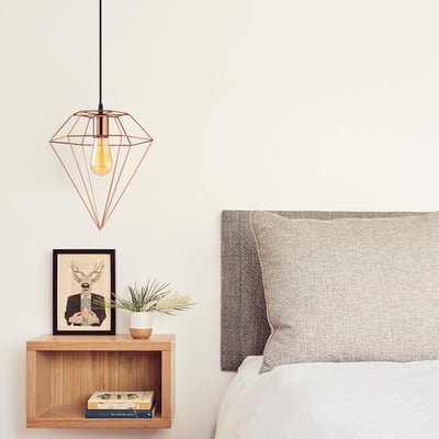 Opviq Kroonluchter, Metalen Behuizing, In Hoogte Verstelbaar, IP20, Koper Opviq Kroonluchter, Metalen Behuizing, In Hoogte Verstelbaar, IP20, Koper