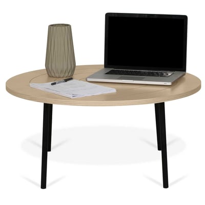 Salontafel Ply Ø80cm - eik Salontafel Ply Ø80cm - eik