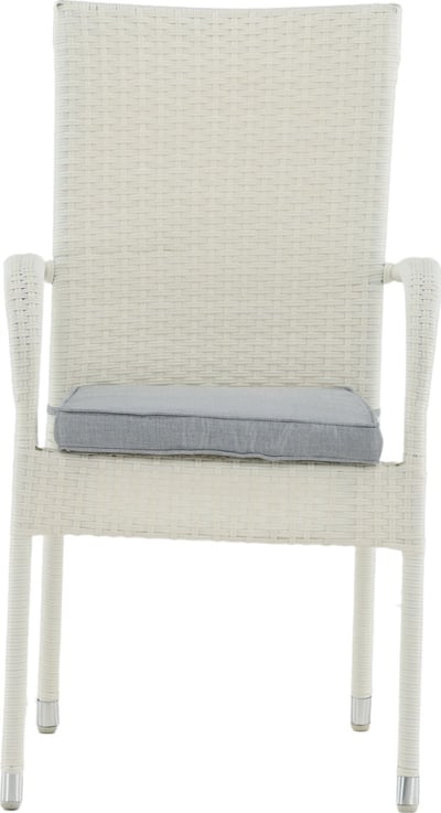 Eetkamerstoel Anna Venture Design - Rotan - 64x95x55cm - Wit