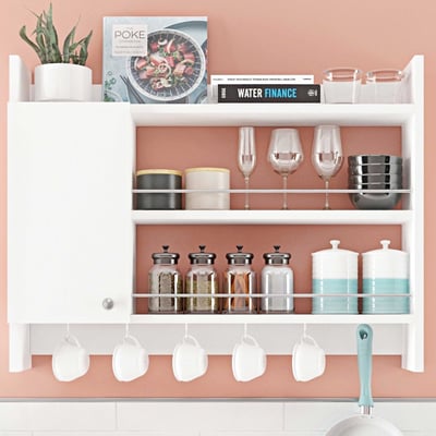 Knerr Keukenplank | 100% MELAMINE | Wit Knerr Keukenplank | 100% MELAMINE | Wit