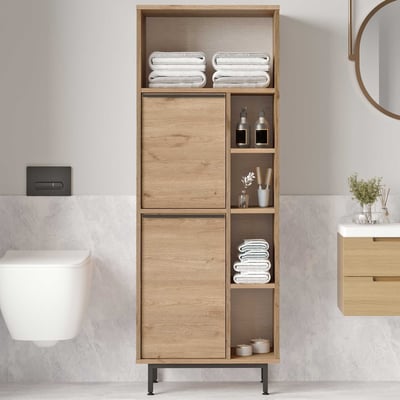 Badkamerkast Woody Fashion | 160 x 36 x 45 cm | Walnootdesign Badkamerkast Woody Fashion | 160 x 36 x 45 cm | Walnootdesign