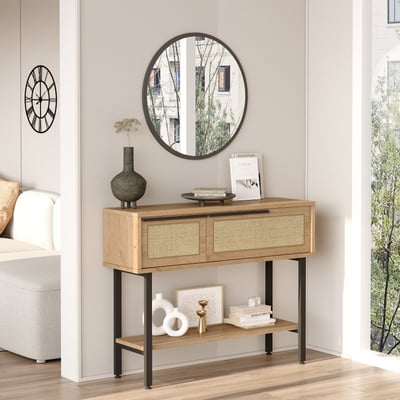 Dressoir Woody Fashion | 100 x 29,5 x 76 cm | Bruin Dressoir Woody Fashion | 100 x 29,5 x 76 cm | Bruin