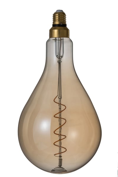Ledlamp amber ps52 spiral e27