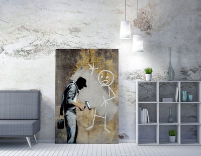 Barnes Decoratief canvas schilderij | 50% KATOEN / 50% POLYESTER | 50 x 70 cm