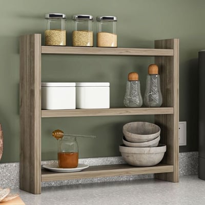 Keukenrek Cosmic - 44x10x40cm - walnoot