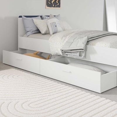 Set opberglades Reverso - 47x99x22cm - wit Set opberglades Reverso - 47x99x22cm - wit