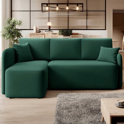 Hoekzetel Henrichs | 206 x 150 x 89 cm | Groen