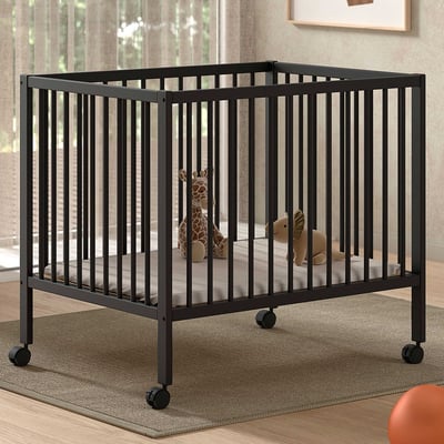 Babypark Dino | 95 x 75 cm | verstelbaar | antraciet beukenhout