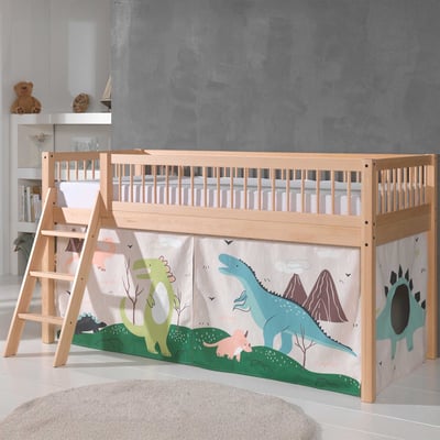 Halfhoogslaper Forrest met bedtent Dino - beukenhout