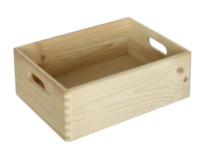 Houten speelgoedkistje Maxine 20x30x14 