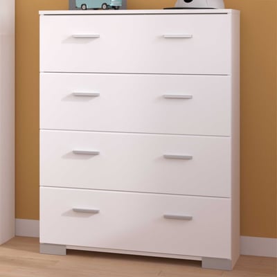 Commode Galaxy 4 laden - wit