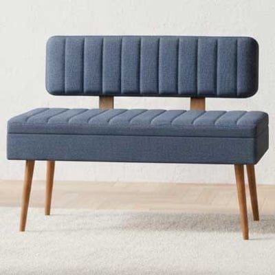 Vina Bank | 100% MELAMINE | Atlantische den, donkerblauw