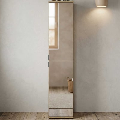 Spiegelkast Projekt X Emob - Artisan Oak - 30x193x34 cm