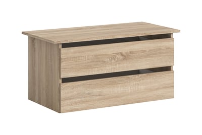Ladenelement Oakland - 97x47x48 cm - 2 lades Sonoma eikdecor