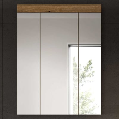 Spiegelkast Scout Xonox - Evoak Eiken - 60x79x18 cm - Naturel