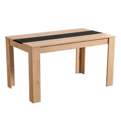Wandkapstok met chromen knoppen | Eikenhouten design