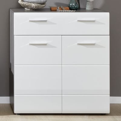 Schoenenkast Line | 80 x 35 x 87 cm | High Glossy White Schoenenkast Line | 80 x 35 x 87 cm | High Glossy White