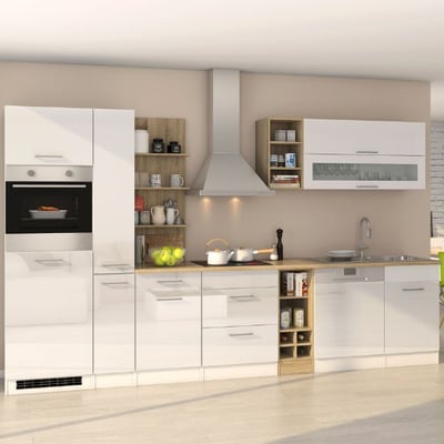 Kitchenette Milan | Toestellen niet inbegrepen | High Gloss White