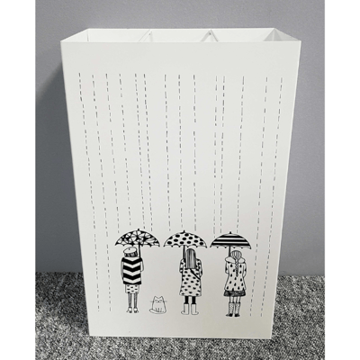 Paraplubak | 30 x 16 x 48 cm | Wit Paraplubak | 30 x 16 x 48 cm | Wit