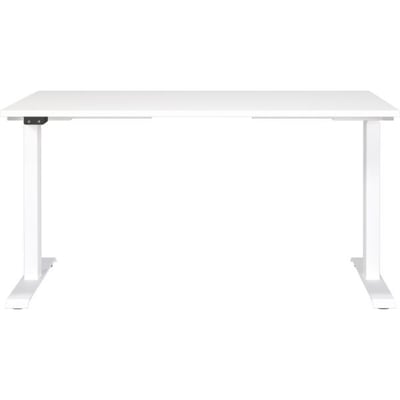 Zit-stabureau Hermoso | 140 x 80 x 120 cm | Elektrisch verstelbaar | Wit