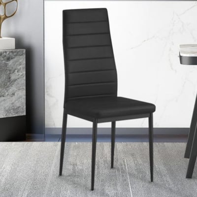 Stoel Kenzo | 41 x 48 x 96 cm | Zwart