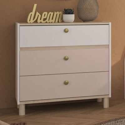 Commode Romy | 81 x 45 x 82 cm | Pastelroze Commode Romy | 81 x 45 x 82 cm | Pastelroze