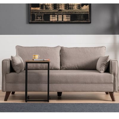 Tweezitsbank Balcab Home | 177 x 81 x 85 cm | Beige