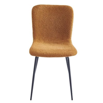 Stoel Teddy | 57 x 44 x 85 cm | Okergeel