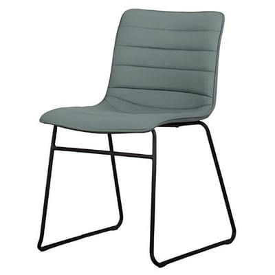 Stoel Otis | 58 x 46 x 76 cm | Mosgroen