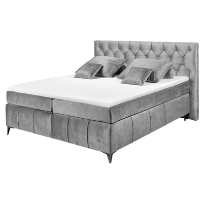 Boxspring Pemberley 180x200cm - grijs Boxspring Pemberley 180x200cm - grijs