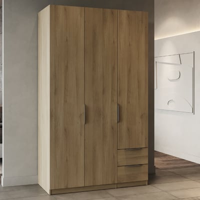 Kledingkast Spectre 120cm - eik Kledingkast Spectre 120cm - eik