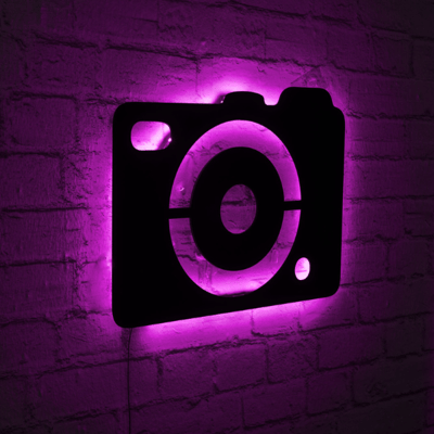 Decoratieve LED-verlichting | Roze 20 | 40x30cm Decoratieve LED-verlichting | Roze 20 | 40x30cm