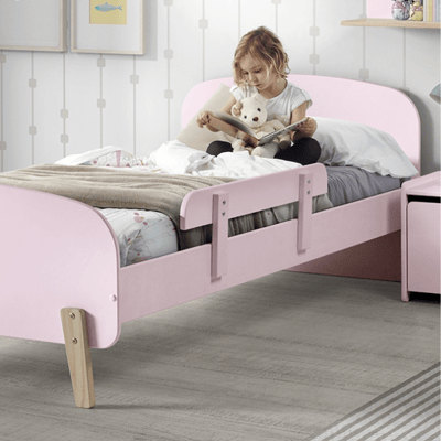 Kiddy bed 90x200 met bedhekje - roze Kiddy bed 90x200 met bedhekje - roze