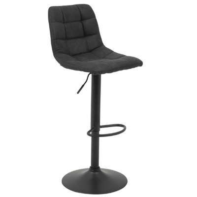 Barstoel Vonny-vintage antraciet 
