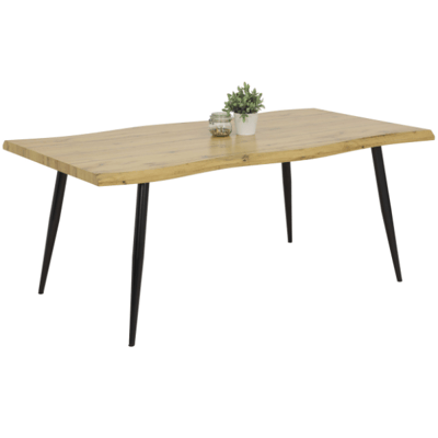 Eettafel Brihanne 180x100 cm-boomrand