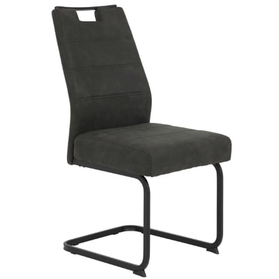 Eetkamerstoel Kristien-vintage antraciet