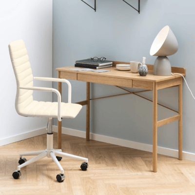 Bureau Paul 110x50x80 cm - met lade - eikenfineer