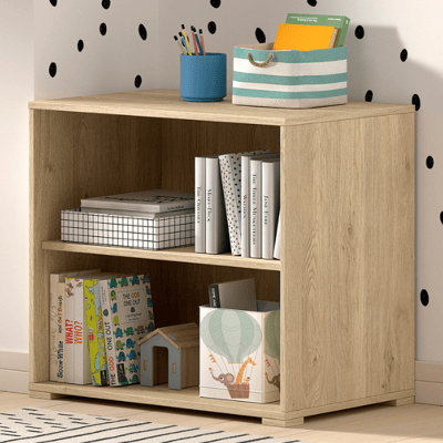 Boekenkast Sammie 68x43x62cm - met 1 legplank - eikdecor