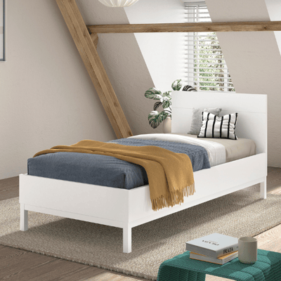 Kinderbed Eva - 90x200cm - wit