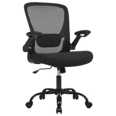 Bureaustoel Matthias | 66 x 60 x 107 cm | Zwart Bureaustoel Matthias | 66 x 60 x 107 cm | Zwart