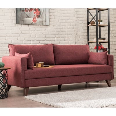 Driezitzetel Balcab Home | 208 x 81 x 85 cm | Roze Driezitzetel Balcab Home | 208 x 81 x 85 cm | Roze
