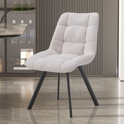 Stoel Lizzy | 52 x 62 x 89 cm | Beige